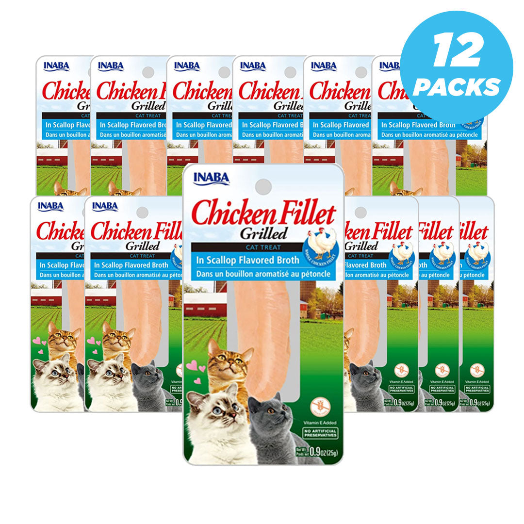 Inaba Chicken In Scallop Broth 25 G /Per Pc - Pack Of 12