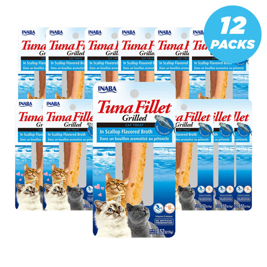 Inaba Tuna In Scallop Broth 15G /Per Pc - Pack Of 12