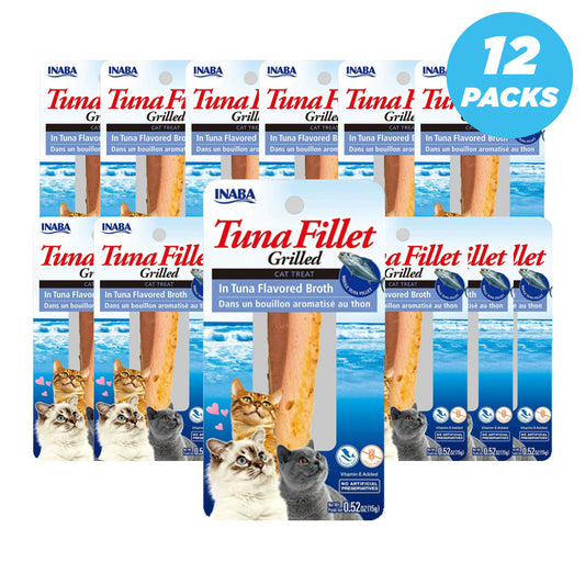 Inaba Tuna In Tuna Broth 15G /Per Pc - Pack Of 12