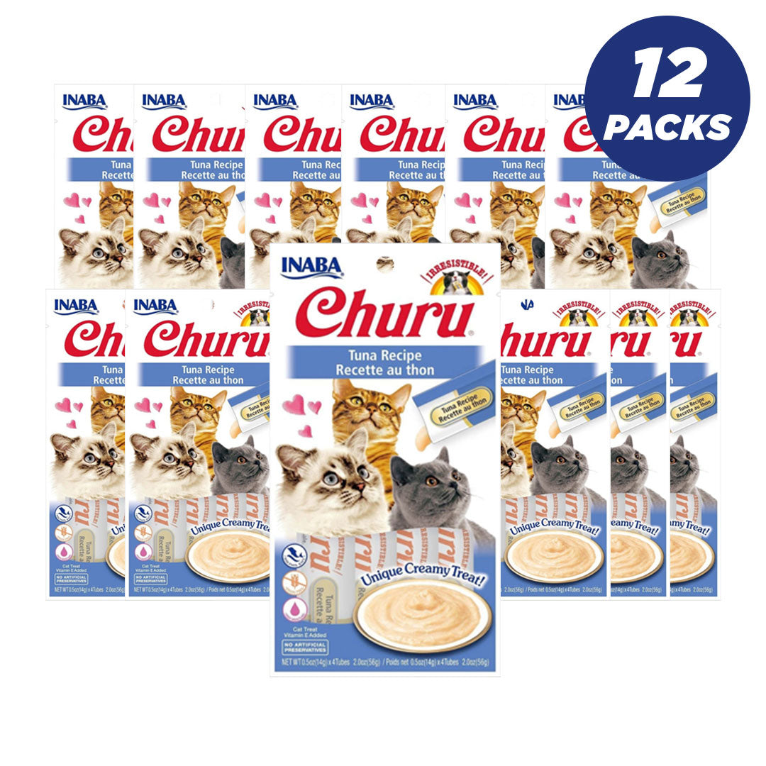 Inaba Churu Tuna 56 G/4 Sticks - Pack Of 12