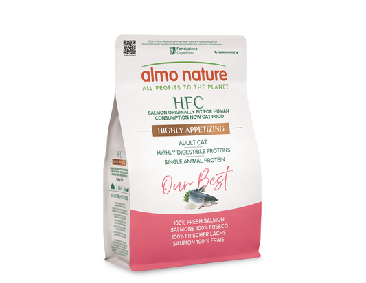 Almo Nature Adult Highly Appetizing - Salmon Dry Food 300 g