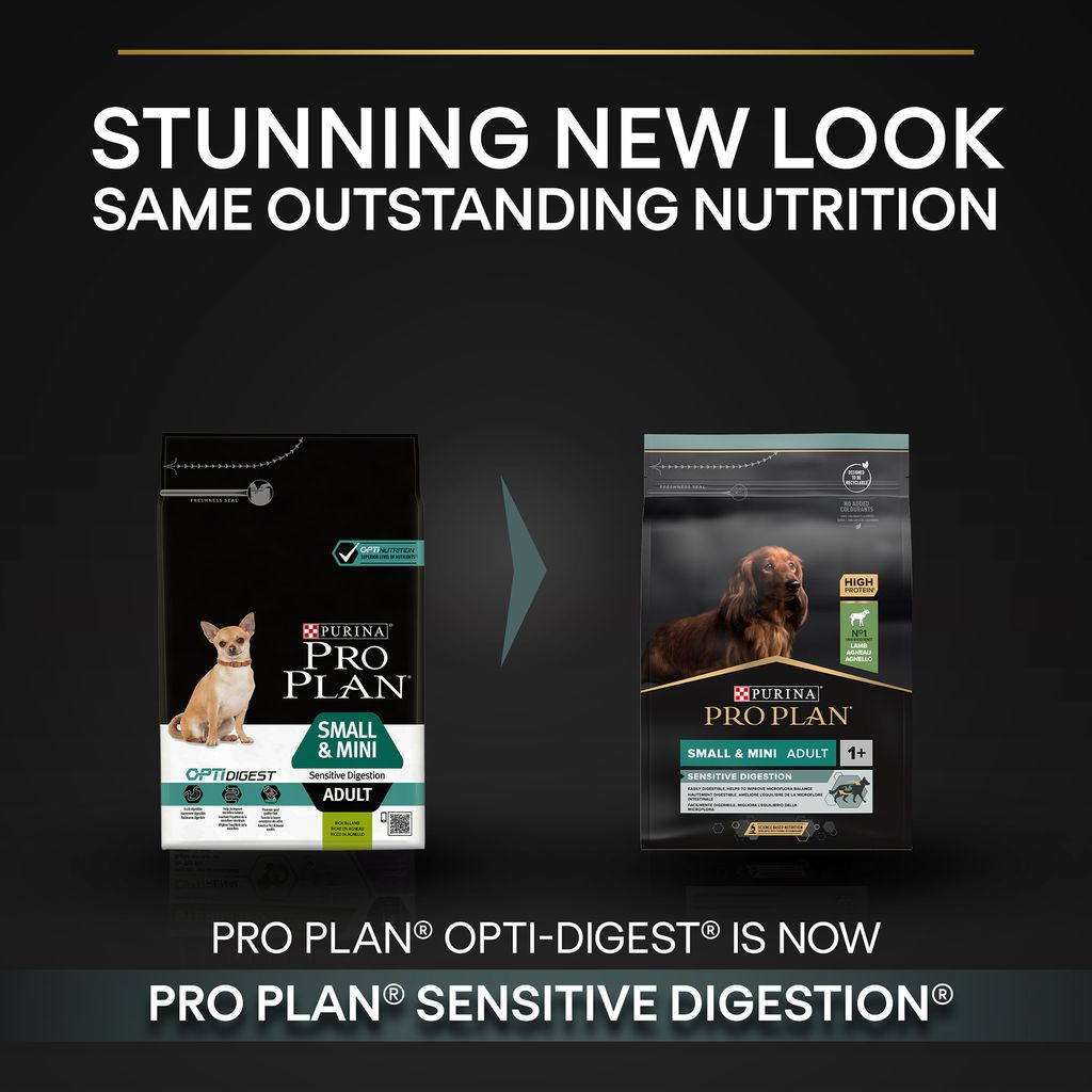 Pro Plan Sensitive Digestion Small and Mini Adult, Dry Dog food with Lamb, 7 kg