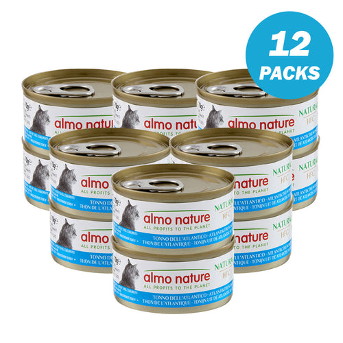 Almo Nature Natural - Atlantic Tuna Wet food 70 g - Pack of 12