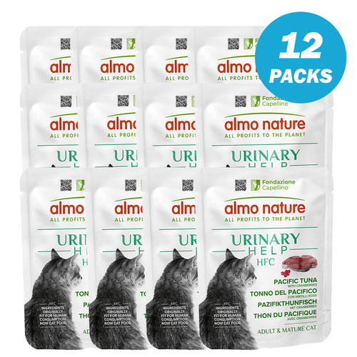 Almo Nature Urinary Help Pacific Tuna with Cranberries Wet food 50 g - Pack of 12