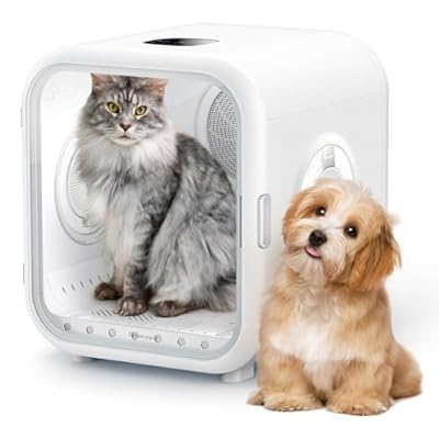 Homerunpet Holt Drybo Plus Automatic Pet Dryer for Cats and Medium Dogs - 360 Drying