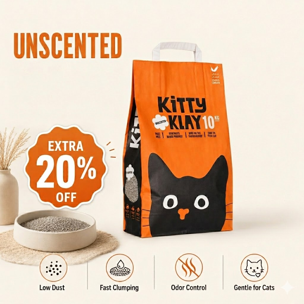 Kitty Klay Bentonite Clumping Cat Litter - Original 10Kg