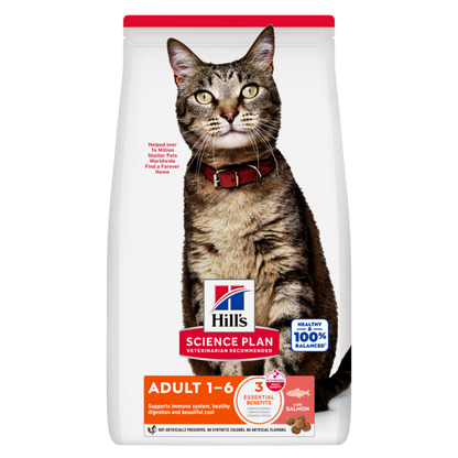 Hill’s Science Plan Adult Cat Food With Salmon (1.5kg)