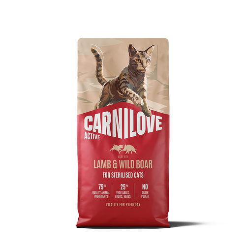 Carnilove Lamb & Wild Boar for Adult Cats 6kg