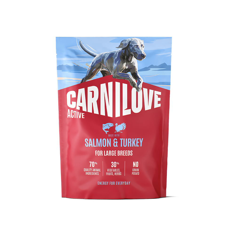 Carnilove Salmon & Turkey for Large Breed Adult Dogs 1.5kg