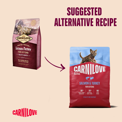 Carnilove Salmon & Turkey for Kittens 2kg