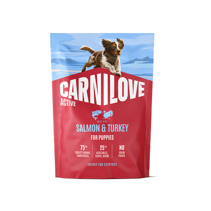 Carnilove Salmon & Turkey for Puppies 1.5kg