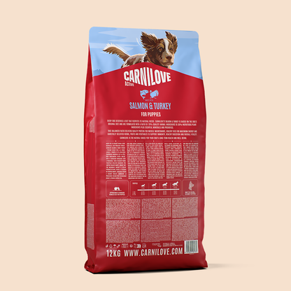 Carnilove Salmon & Turkey for Puppies 12kg