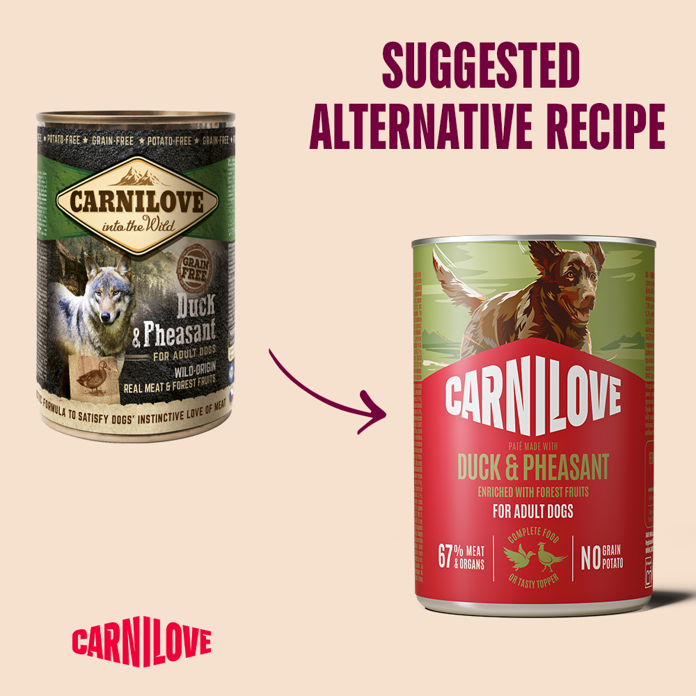 Carnilove Duck & Pheasant for Adult Dogs (Wet Food Cans) 400g