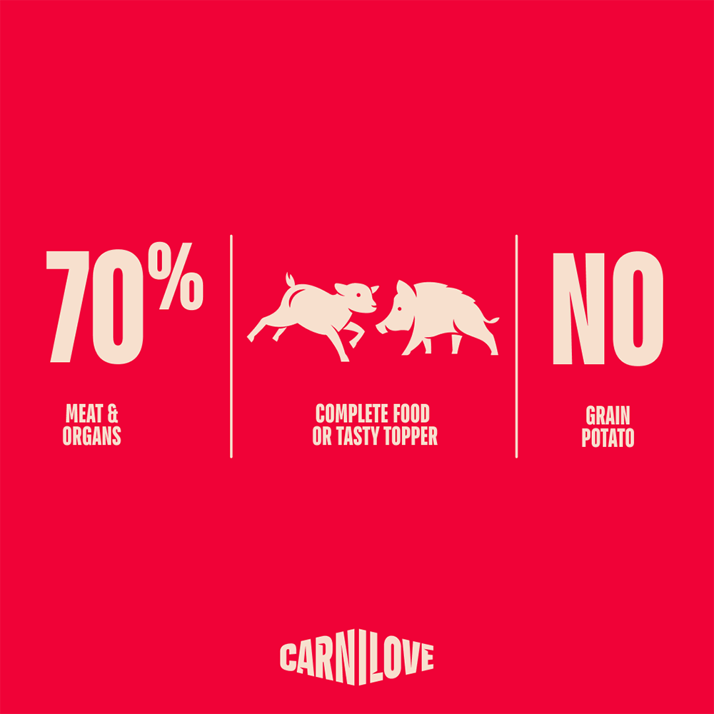 Carnilove Lamb & Wild Boar for Adult Dogs (Wet Food Cans) 400g