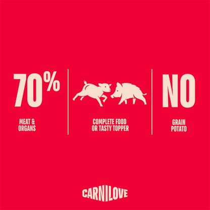 Carnilove Lamb & Wild Boar for Adult Dogs (Wet Food Cans) 400g