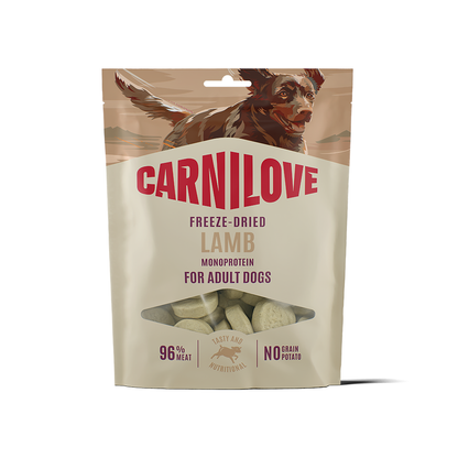 Carnilove Freeze-Dried Raw Snacks Lamb 60g