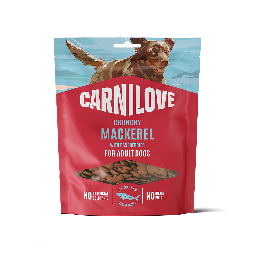 Carnilove Mackerel with Raspberries Crunchy Snack for Dogs 200g