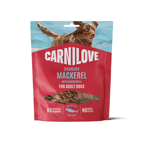Carnilove Mackerel with Raspberries Crunchy Snack for Dogs 200g