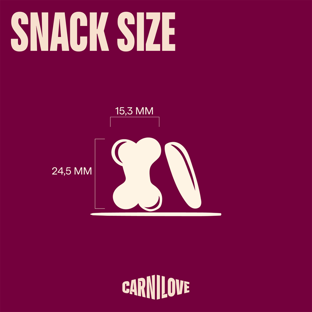 Carnilove Ostrich with Blackberries Crunchy Snack for Dogs 200g