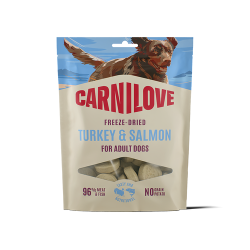 Carnilove Freeze-Dried Raw Snacks Salmon & Turkey 60g