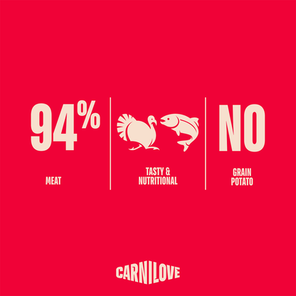 Carnilove Freeze-Dried Raw Snacks Salmon & Turkey 60g