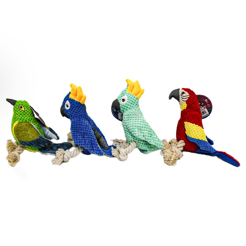 Plush Pet Bird Dog Toy 13 x 29cm