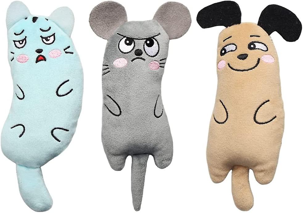 Wild Catz Scareyz Plush Cat Toy with Multicolours - 5.5 x 10cm