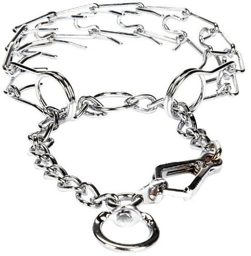 Petmate Aspen Pet Prong Training 3.8mm x 22inch Dog Collar Snap
