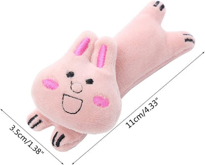 Wild Catz Jumperz Plush Catnip Cat Toy with Multicolours 3.5 x 11cm