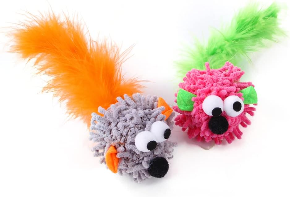Wild Catz Hairy Tales Fabric, Feature Cat Toy