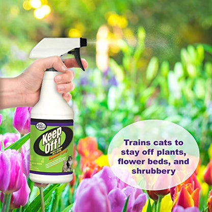 Four Paws Keep Off! I/O Dog and Cat Repellent, 16 oz. Pump