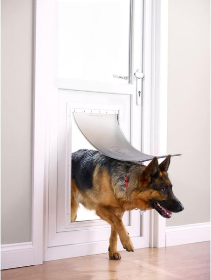 PetSafe Aluminium Pet Door Small White – Durable Aluminum Cat & Small Dog Door UAE