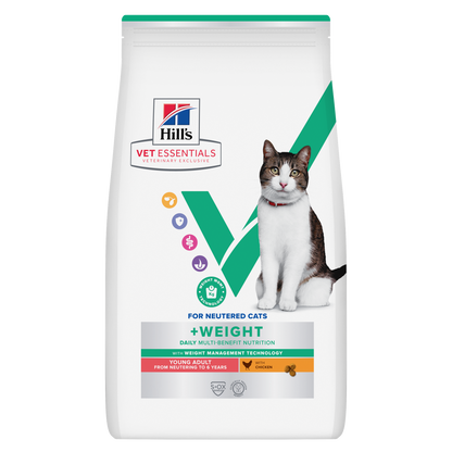 Hill’s Vet Essentials Multi- Benefit+ Weight Young Adult Cat Food with Chicken 250g