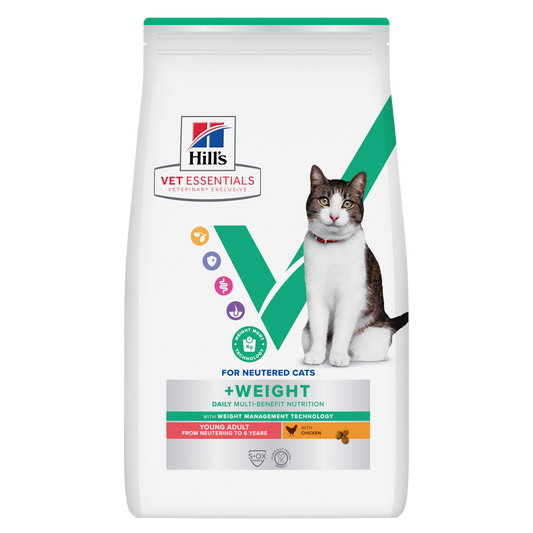 Hill’s Vet Essentials Multi- Benefit+ Weight Young Adult Cat Food with Chicken 250g