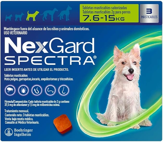 Nexgard Spectra M (7.6-15 Kg)