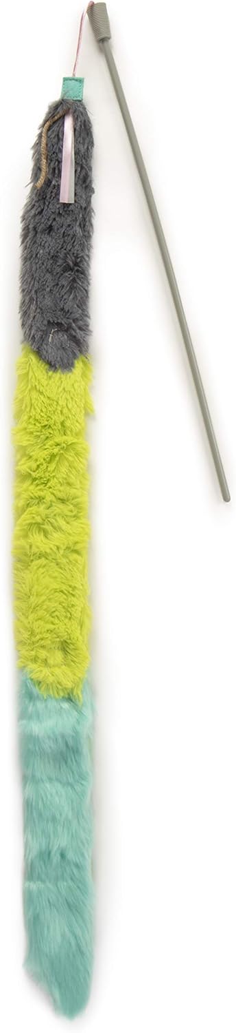 SmartyKat Crazy Catch Crinkle and Catnip Wand Cat Toy