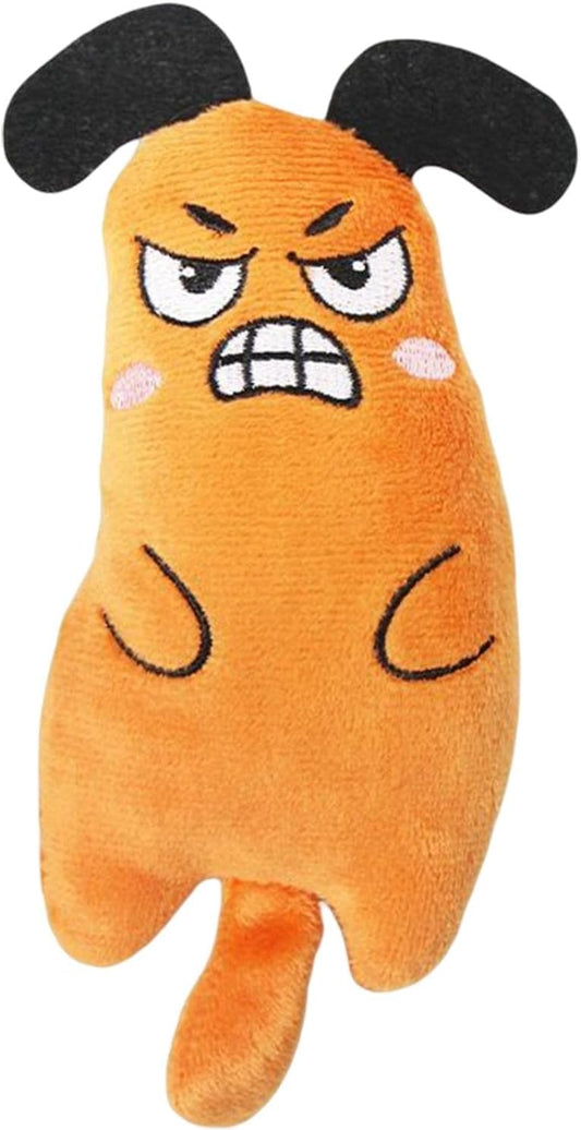 Wild Catz Scareyz Plush Cat Toy with Multicolours - 5.5 x 10cm