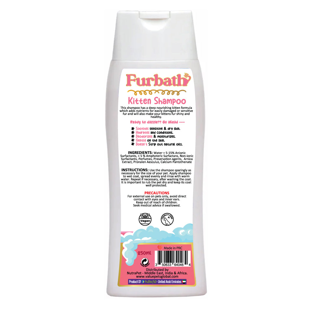 Furbath Kitten Fun Loving Shampoo - 250ml
