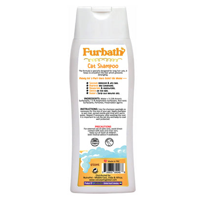 Furbath Long Hair Shampoo for Cats for long and Bouncy Hairs - 250ml