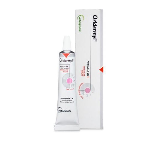 Oridermyl ear gel 10 MG  ( ear mites )