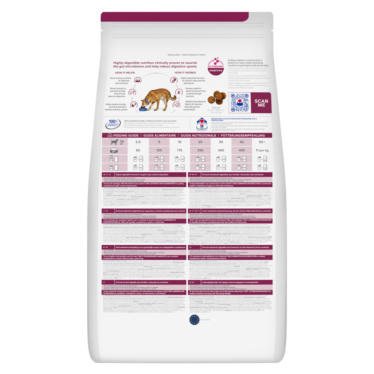 Hill's Prescription Diet i/d Dog Food - 4Kg