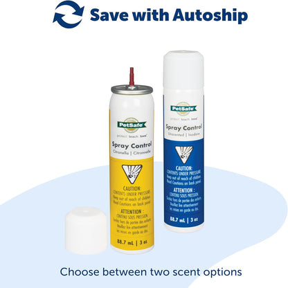 PetSafe Spray Control Unscented Refill – Replacement Can for Spray Bark Collars UAE