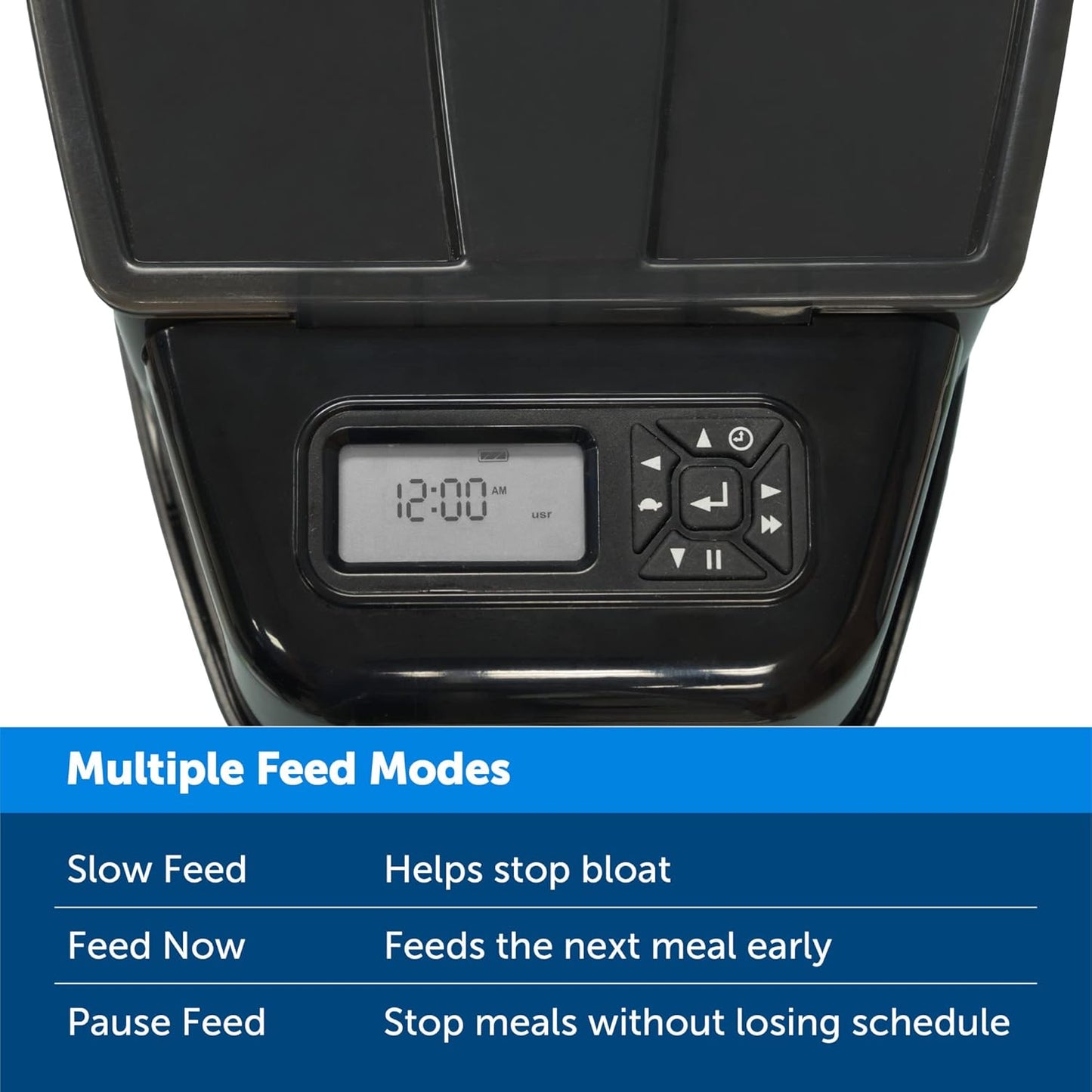 PetSafe Healthy Simple Feed Programmable Digital Pet Feeder – 24-Meal Automatic Cat & Dog Food Dispenser UAE