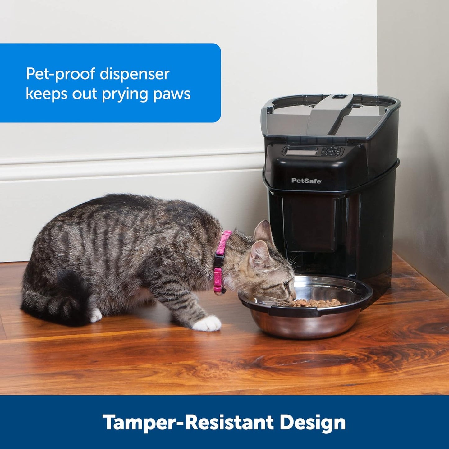 PetSafe Healthy Simple Feed Programmable Digital Pet Feeder – 24-Meal Automatic Cat & Dog Food Dispenser UAE