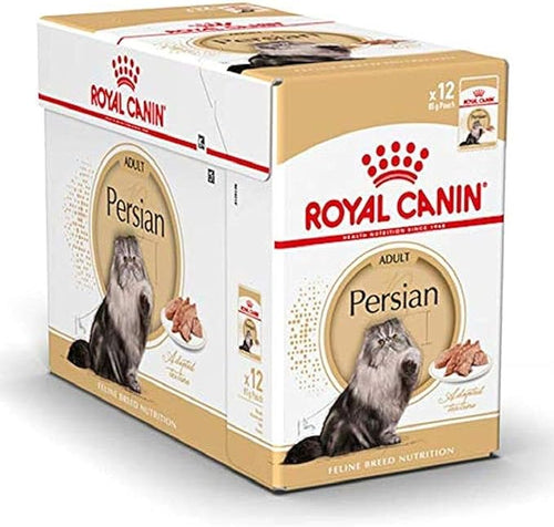 Royal Canin Feline Breed Nutrition Persian (WET FOOD - Pouches) Pack of 12