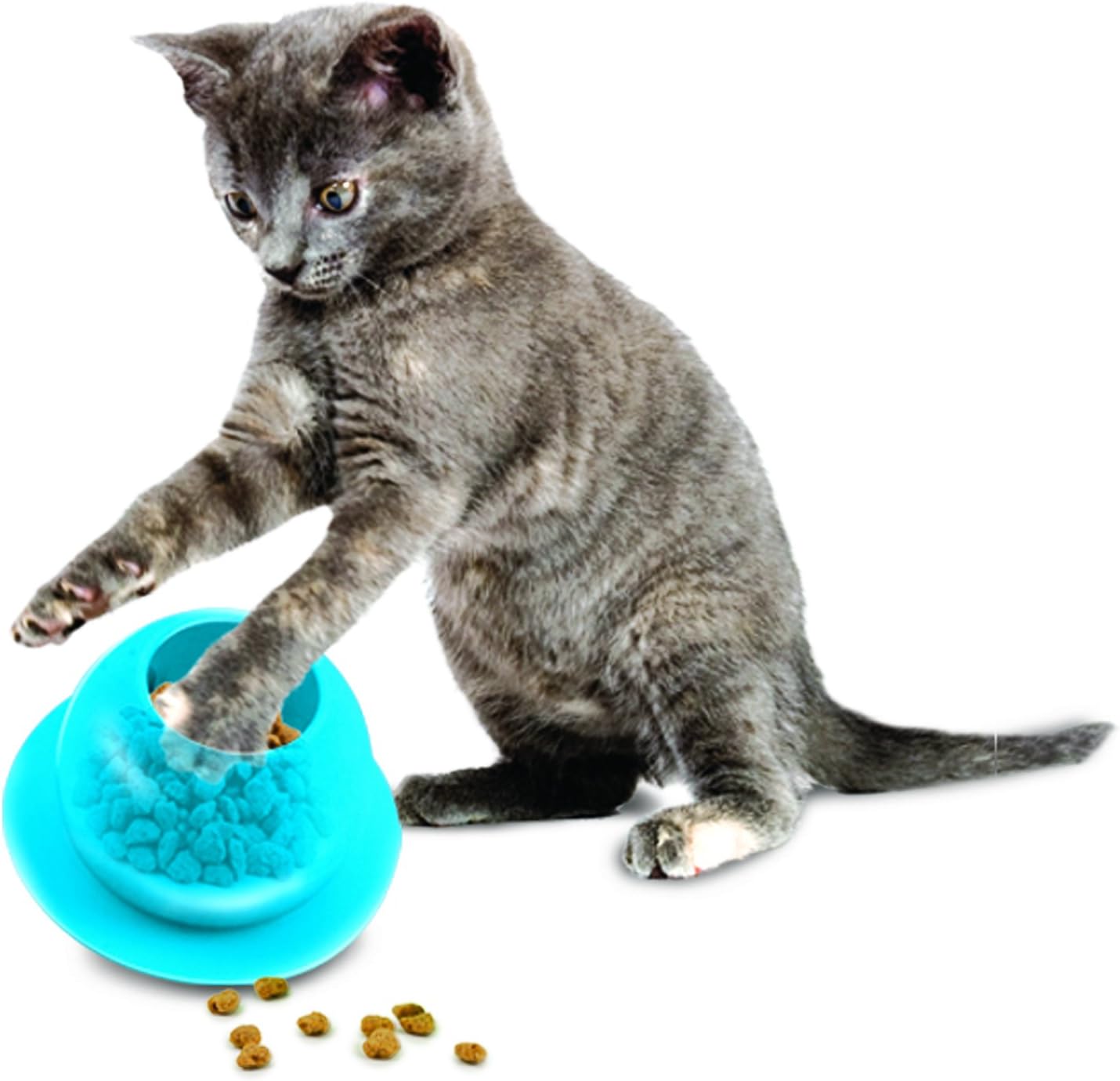 PetSafe Fishbowl Cat Feeder Toy – Treat-Dispensing Fish Bowl Interactive Cat Puzzle UAE