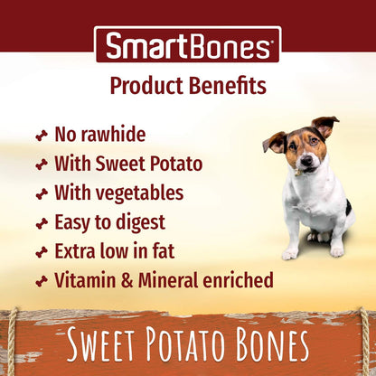 Smartbones Sweet Potato Medium 2Ct