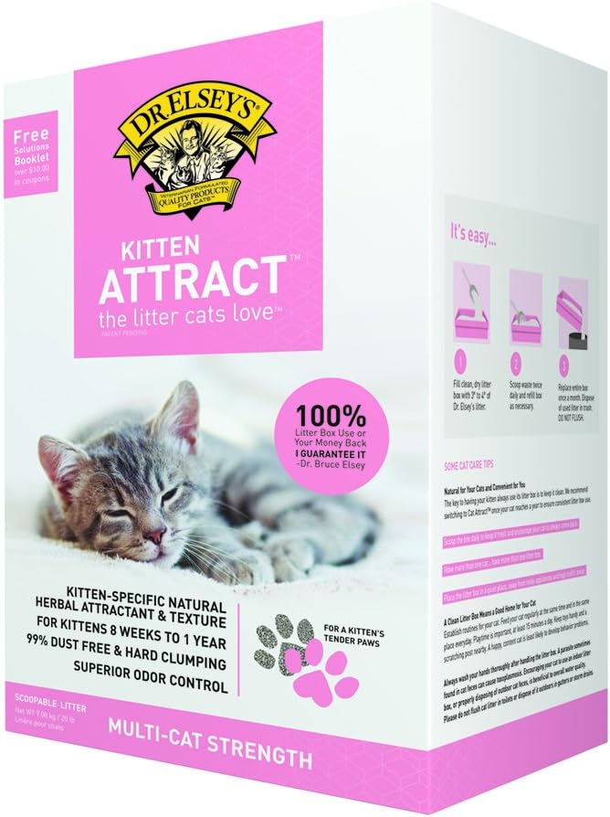 Dr. Elsey's Kitten Attract Litter 9kg