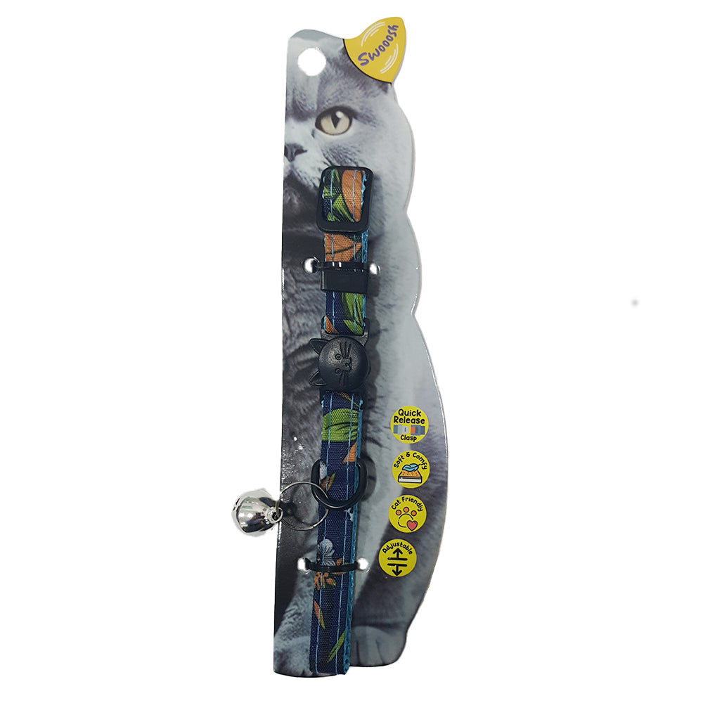 Swooosh Fresh Breeze safe collar C-10mm 18/28cm blue