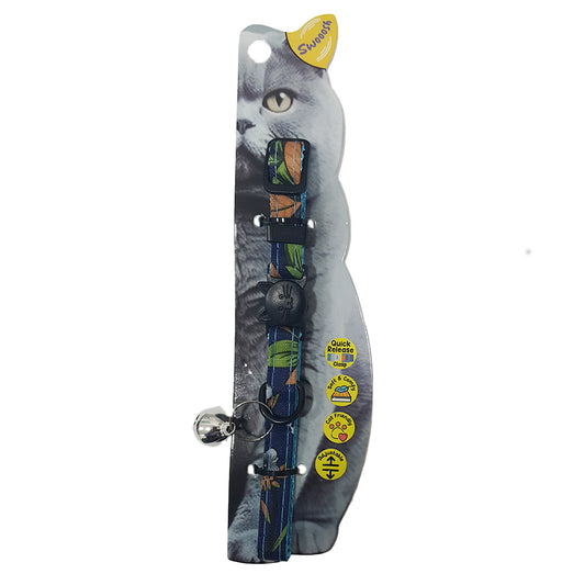 Swooosh Fresh Breeze safe collar C-10mm 18/28cm blue